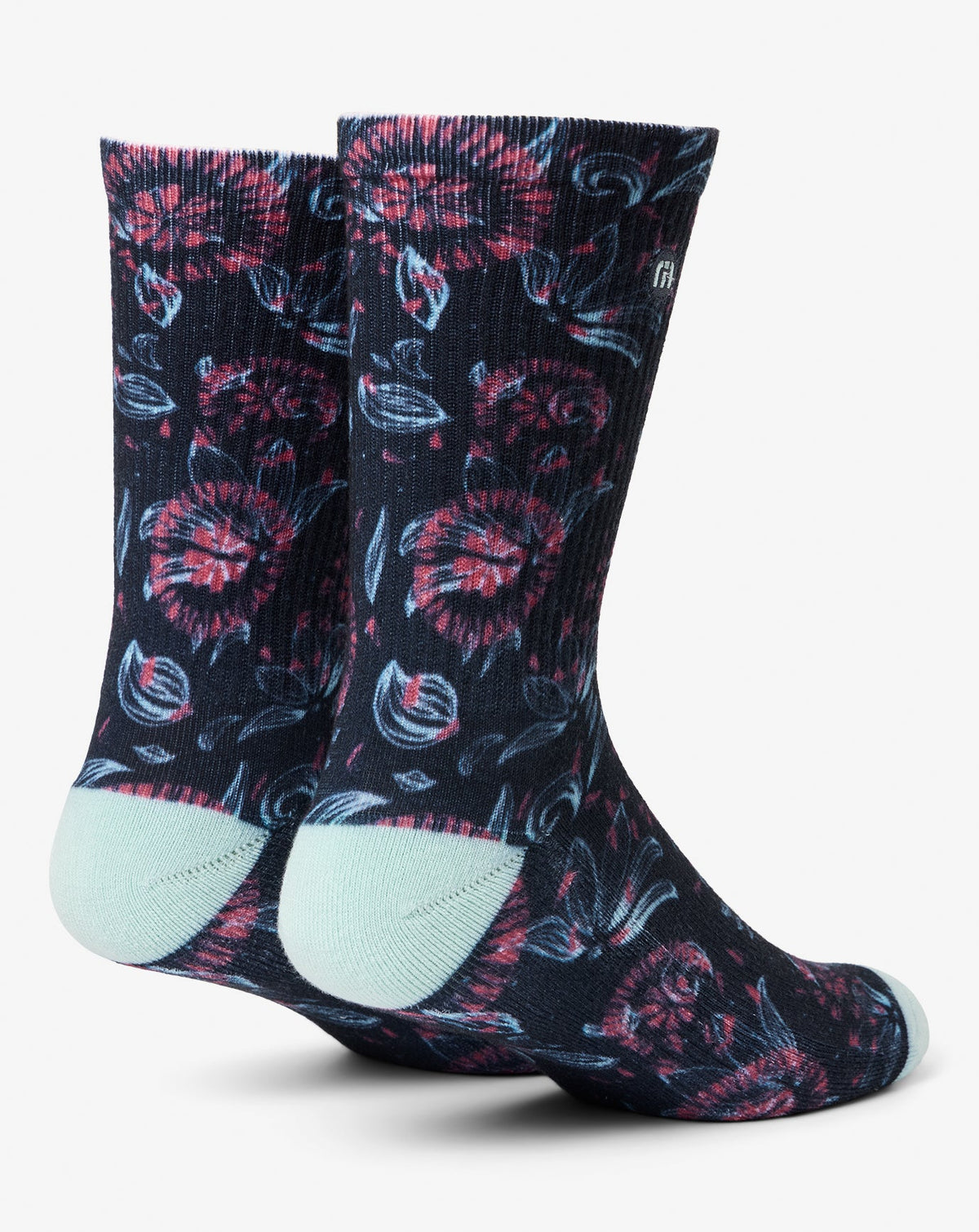 Flourish Crew Sock Mood Indigo | Travis Mathew