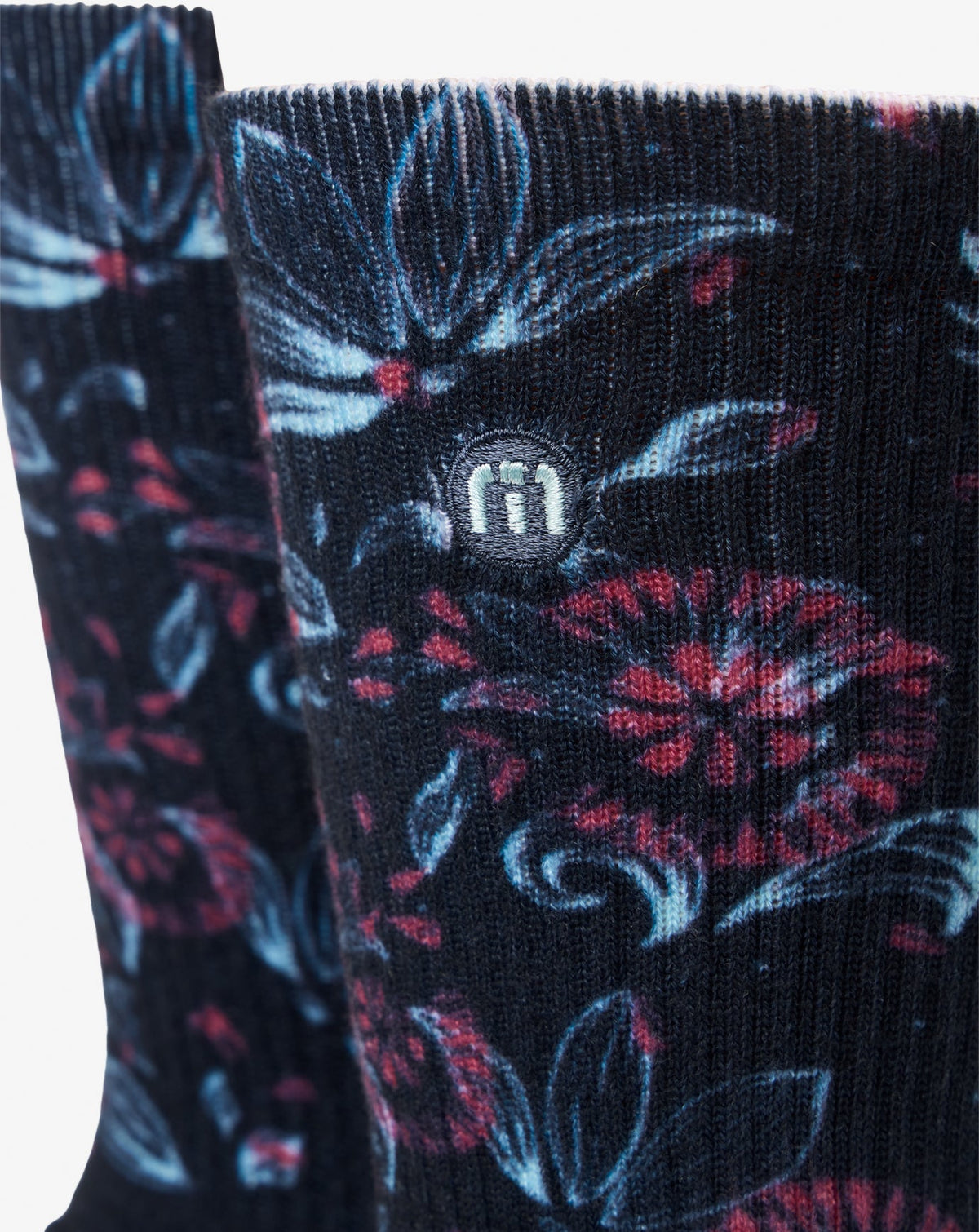Flourish Crew Sock Mood Indigo | Travis Mathew