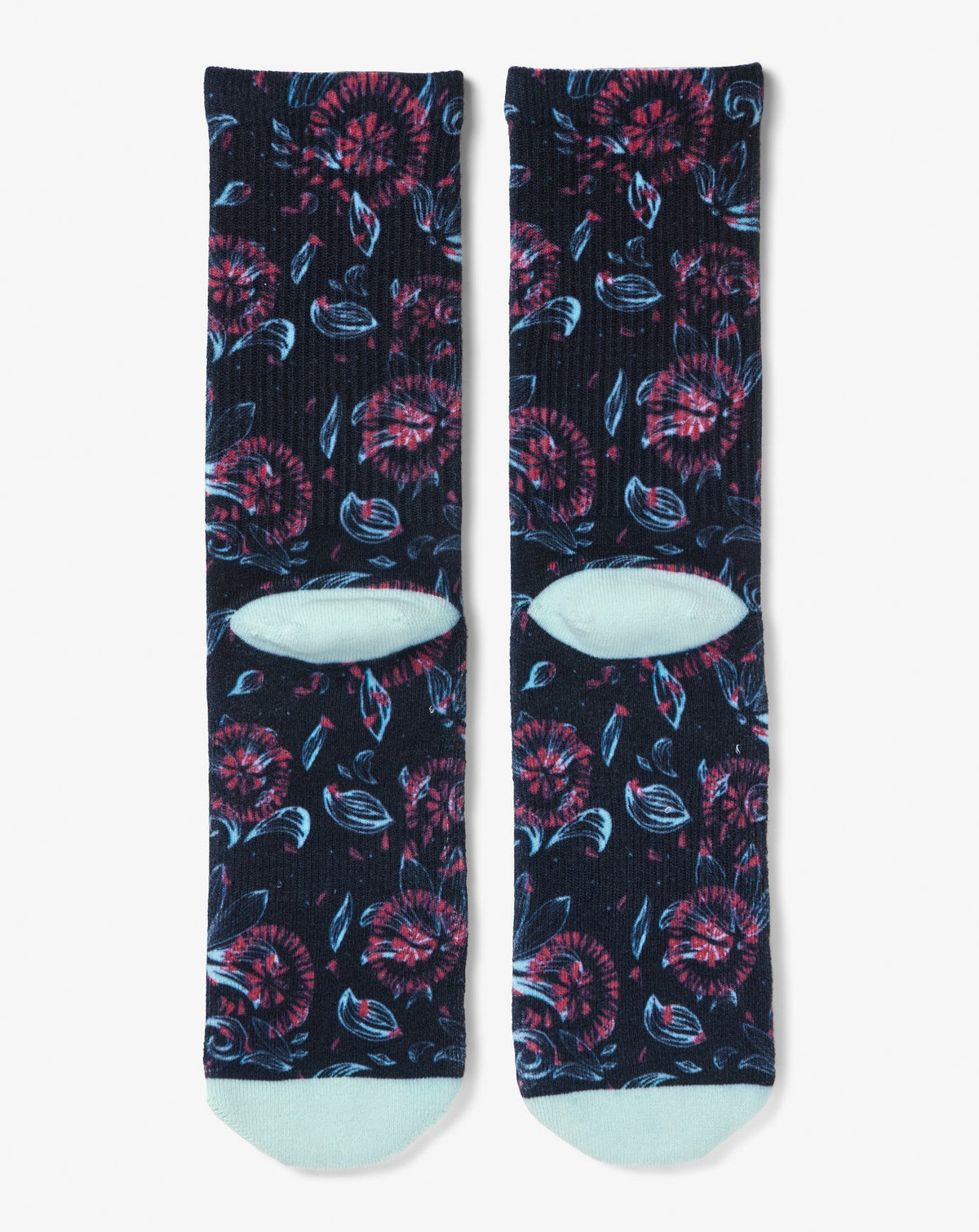 Flourish Crew Sock Mood Indigo | Travis Mathew