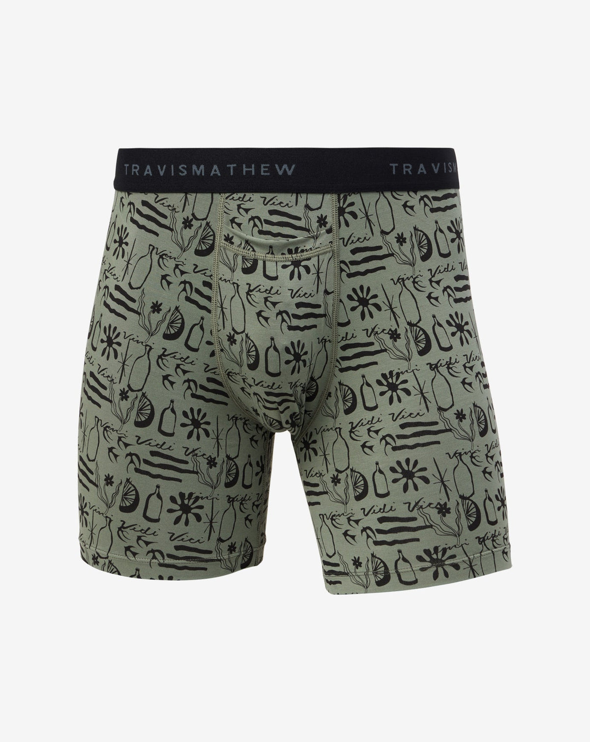 Cabana Boxer Dark Olive | Travis Mathew