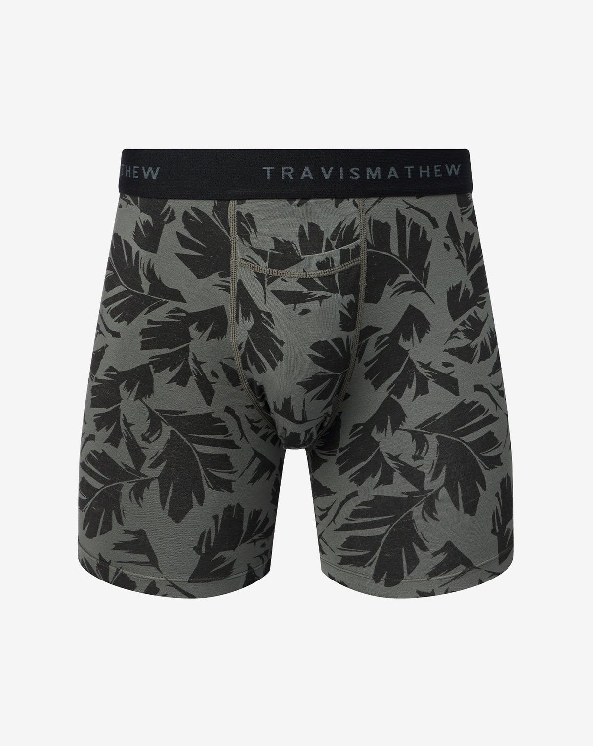 Jungle Bird Boxer Dark Olive | Travis Mathew