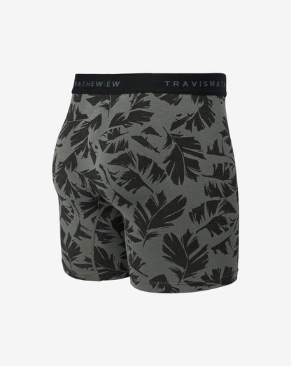 Jungle Bird Boxer Dark Olive | Travis Mathew