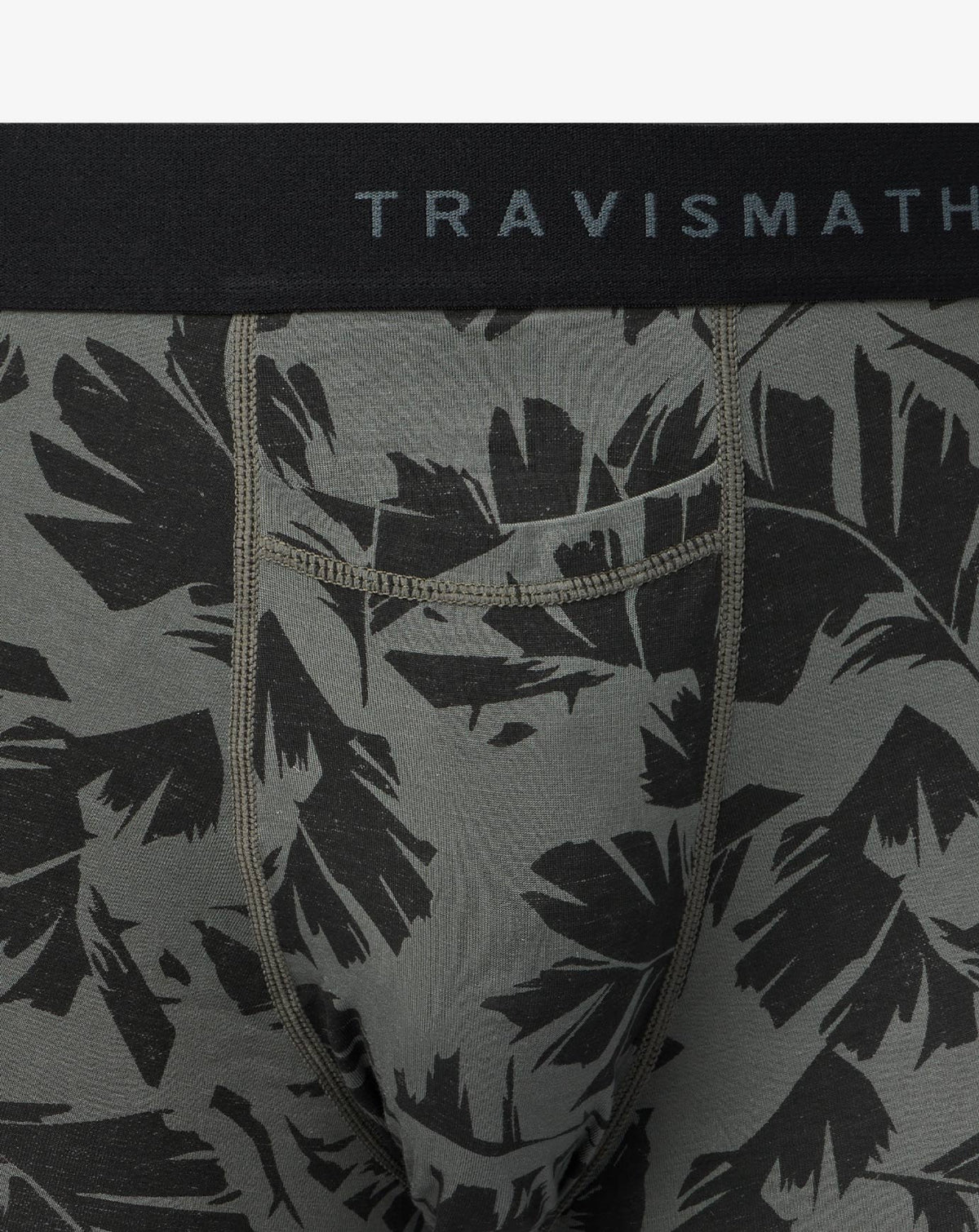 Jungle Bird Boxer Dark Olive | Travis Mathew