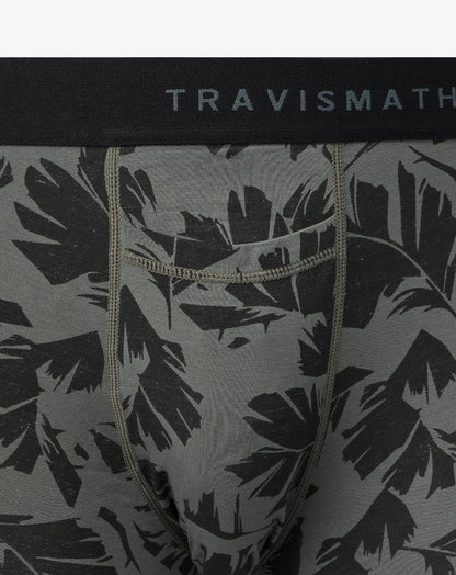Jungle Bird Boxer Dark Olive | Travis Mathew