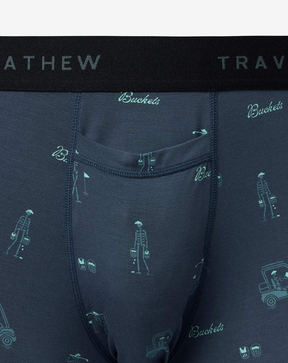 Lost City Boxer Mood Indigo | Travis Mathew