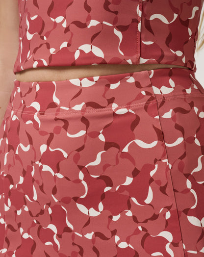 Sunfire Skort Brick Dust Multi | Travis Mathew