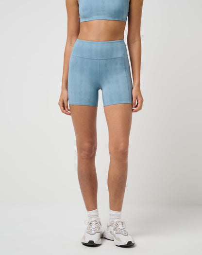 Moveknit Bonded Short Smoke Blue Multi | Travis Mathew