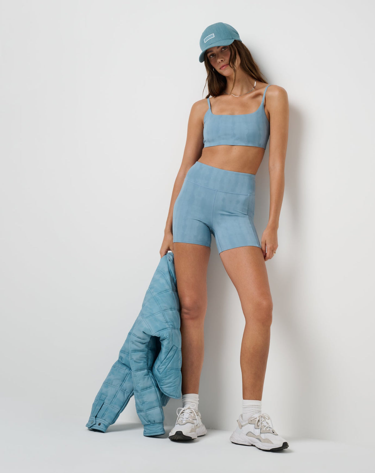 Moveknit Bonded Short Smoke Blue Multi | Travis Mathew