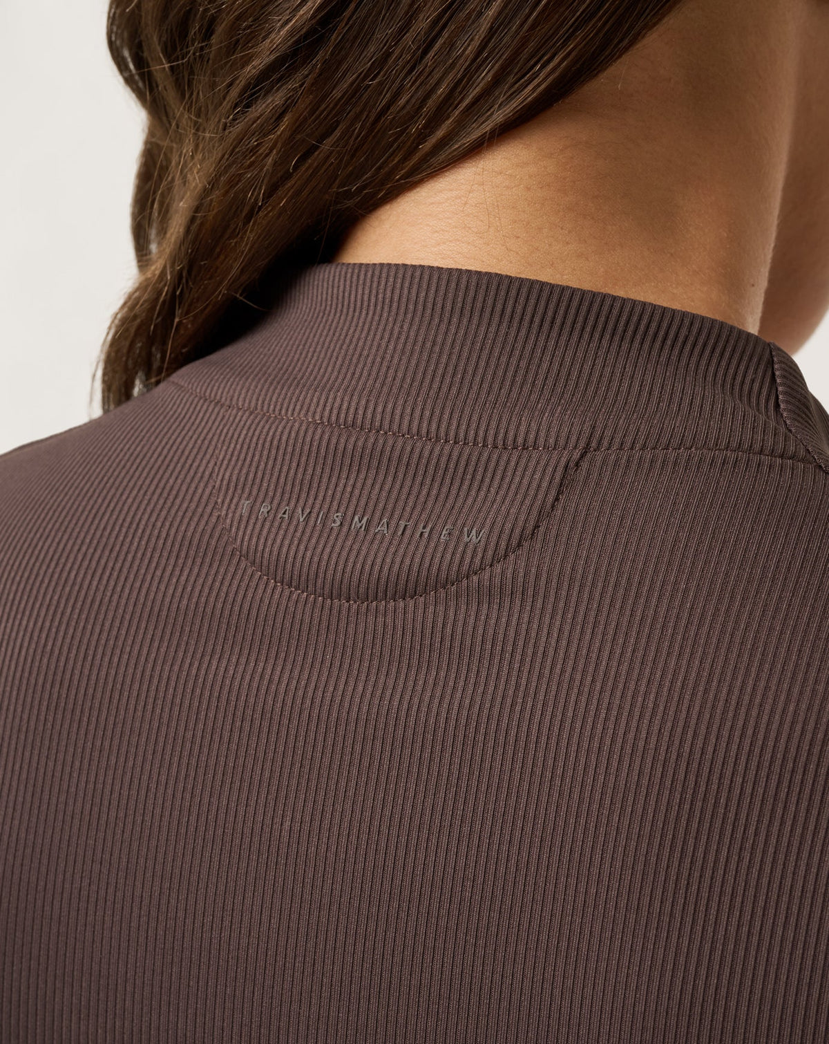 Limitless Moveknit Short Sleeve Top Coffee Grounds | Travis Mathew