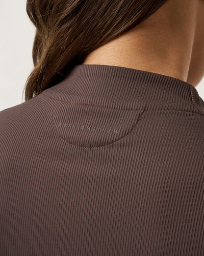 Limitless Moveknit Short Sleeve Top Coffee Grounds | Travis Mathew