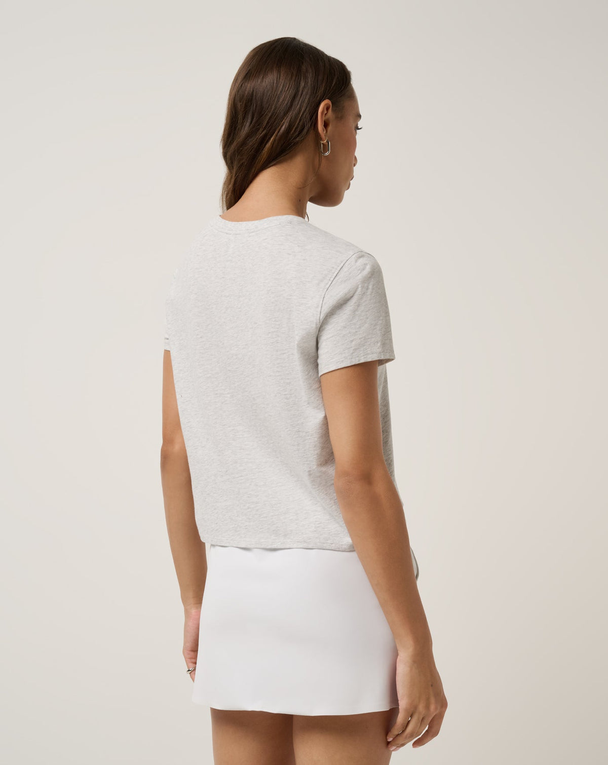 Ten For Ten Graphic Tee Heather Light Grey | Travis Mathew