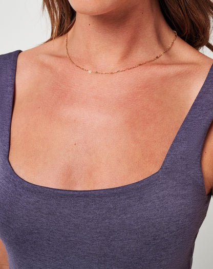 Skyline Tank Bodysuit Heather Graystone | Travis Mathew