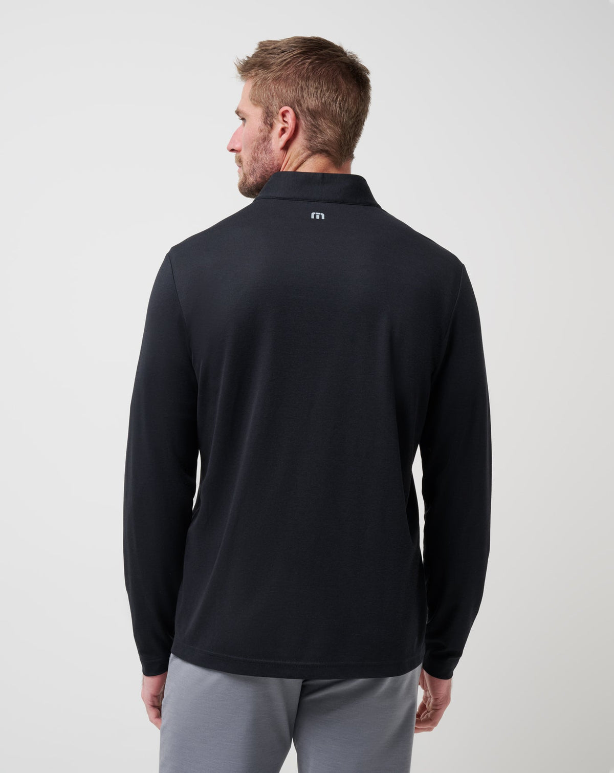 Los Angeles Dodgers Time To Tailgate Quarter Zip Black | Travis Mathew