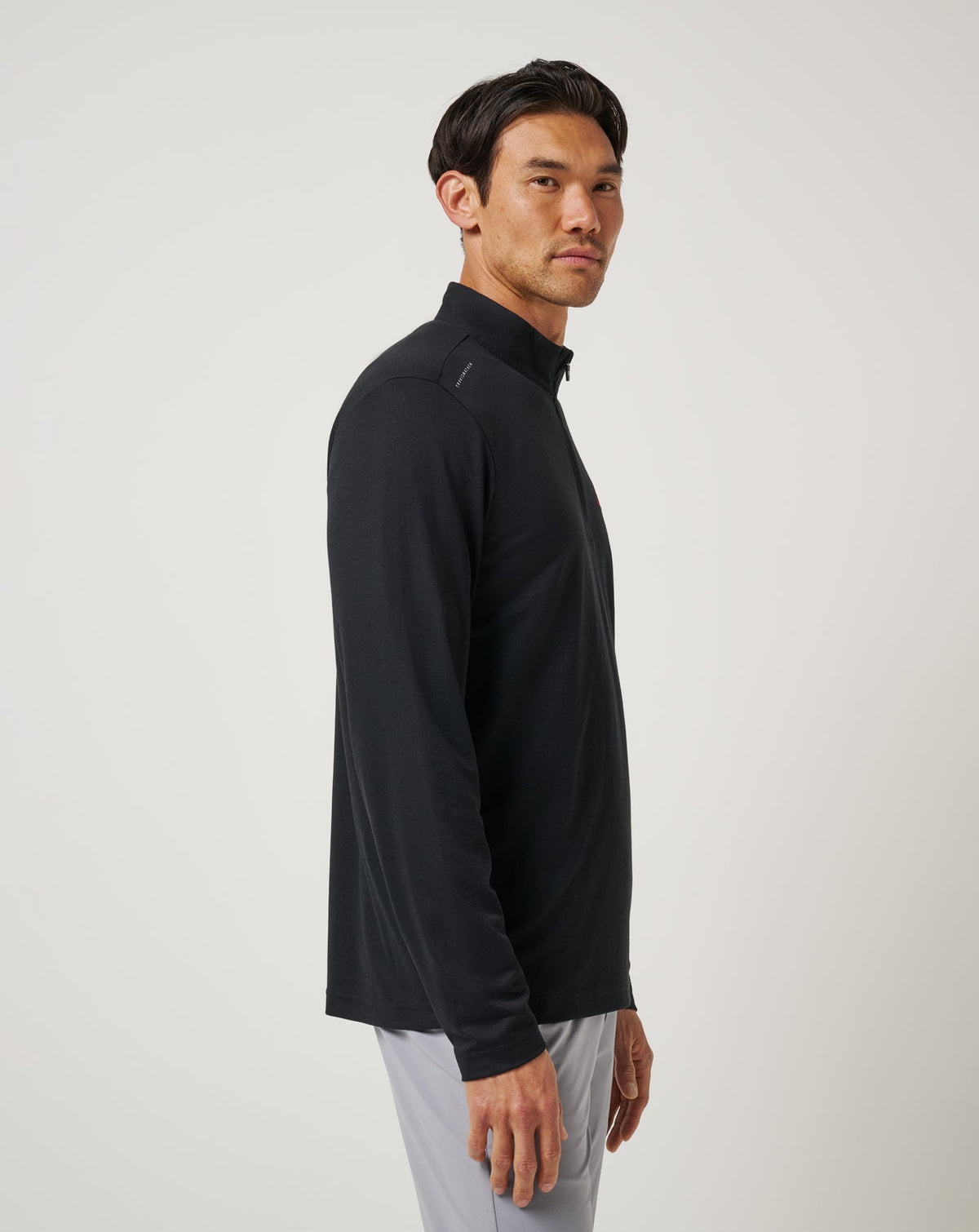 Alabama Time To Tailgate Quarter Zip Black | Travis Mathew