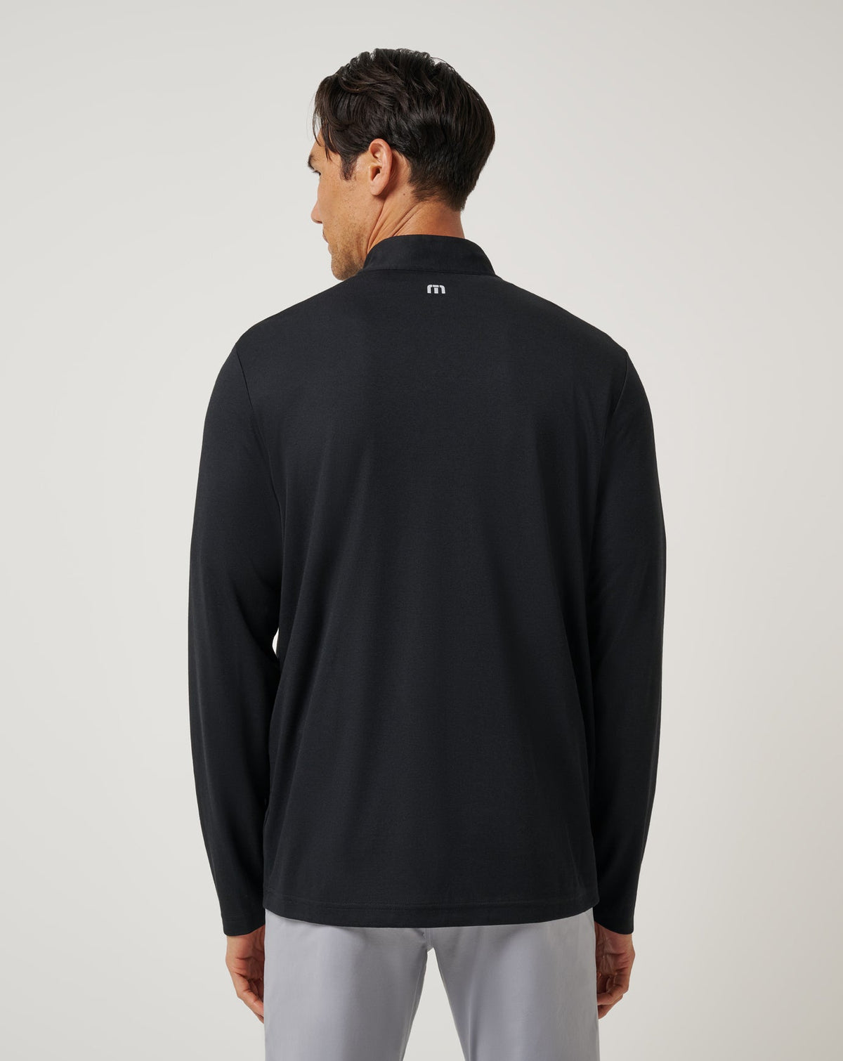 Alabama Time To Tailgate Quarter Zip Black | Travis Mathew