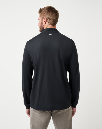 Arkansas Time To Tailgate Quarter Zip Black | Travis Mathew