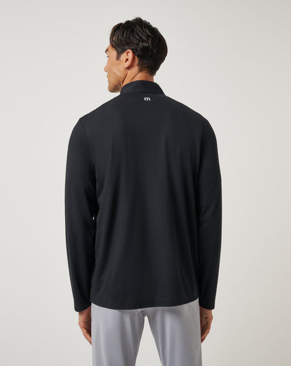 FSU Time To Tailgate Quarter Zip Black | Travis Mathew