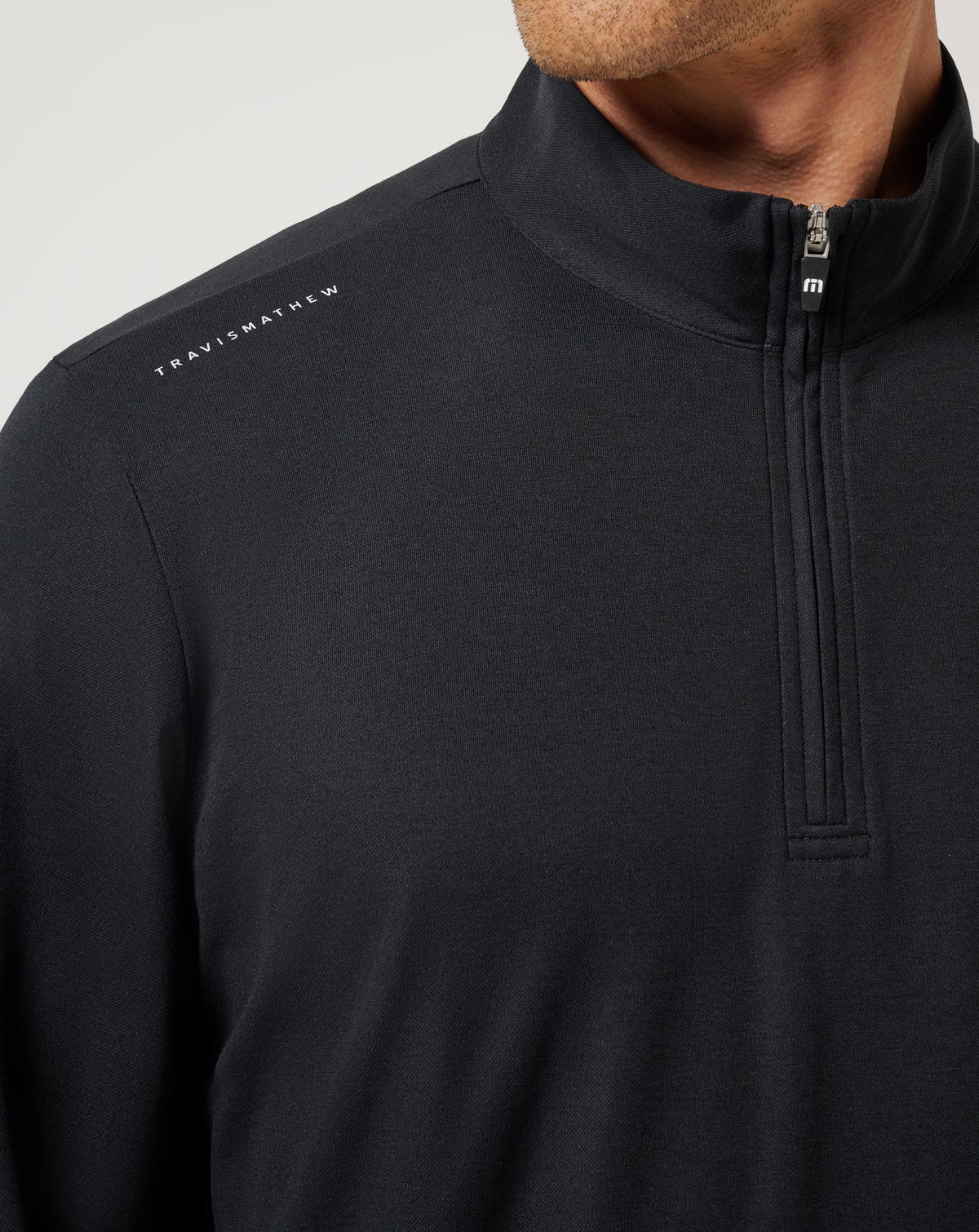 FSU Time To Tailgate Quarter Zip Black | Travis Mathew