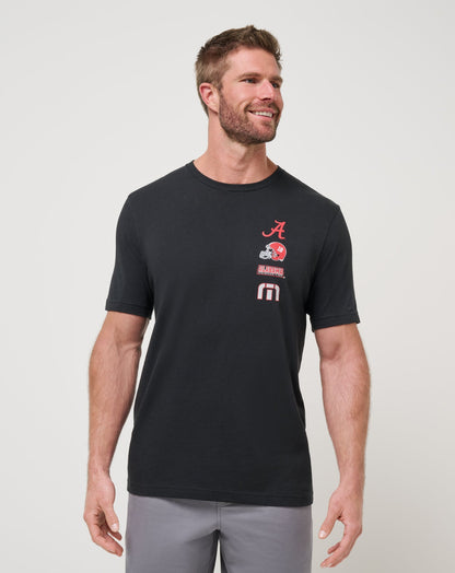 Alabama Playoffs 2.0 Tee Black | Travis Mathew