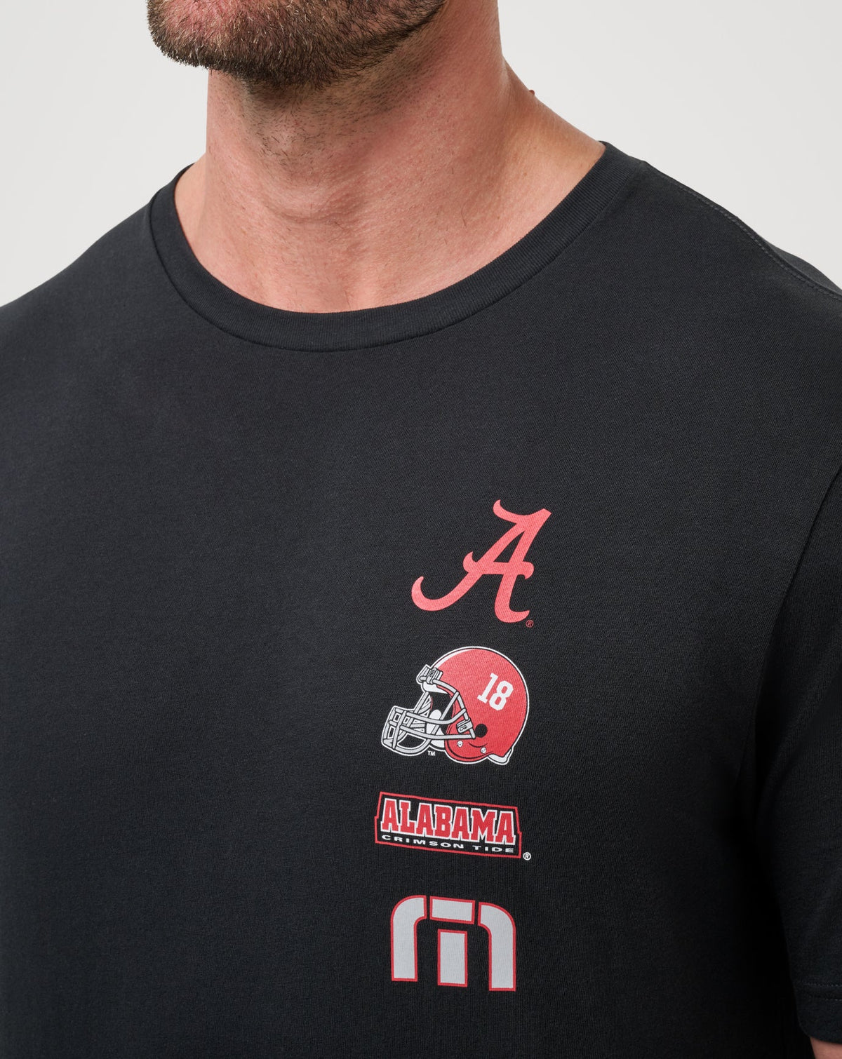 Alabama Playoffs 2.0 Tee Black | Travis Mathew