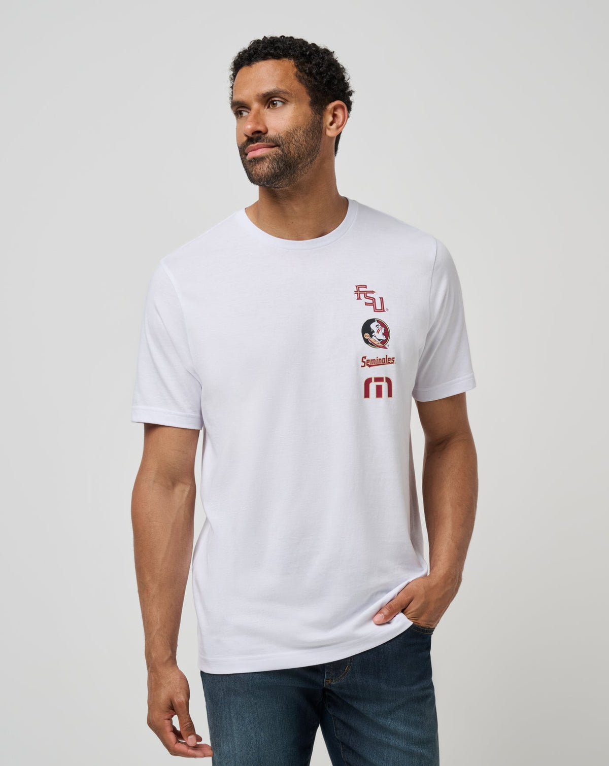 FSU Playoffs 2.0 Tee White | Travis Mathew
