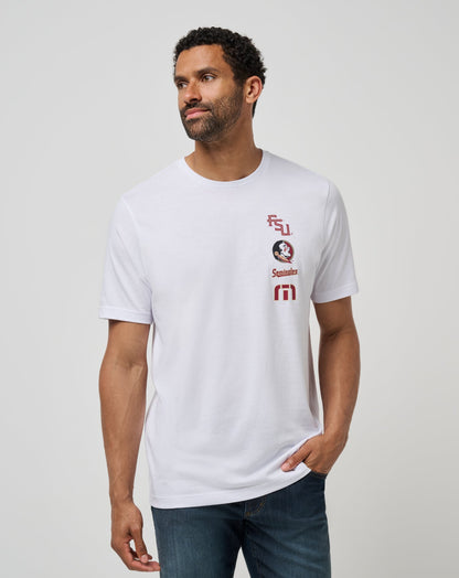 FSU Playoffs 2.0 Tee White | Travis Mathew