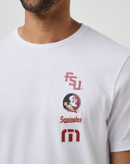 FSU Playoffs 2.0 Tee White | Travis Mathew