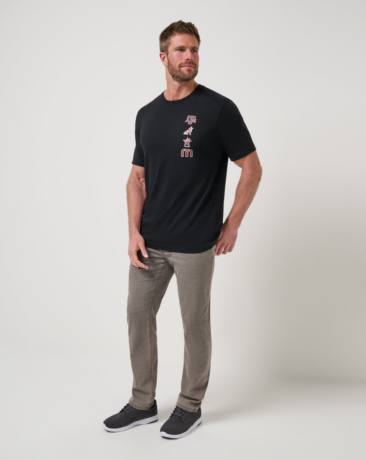 Texas A&M Playoffs 2.0 Tee Black | Travis Mathew