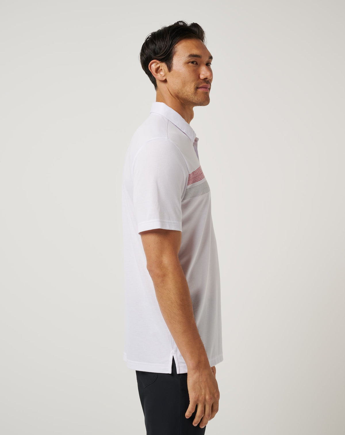 Alabama Top Recruit Polo White/Crimson | Travis Mathew