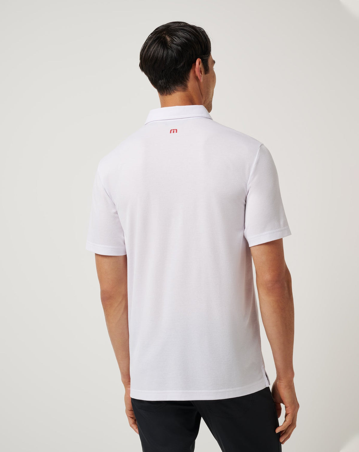 Alabama Top Recruit Polo White/Crimson | Travis Mathew