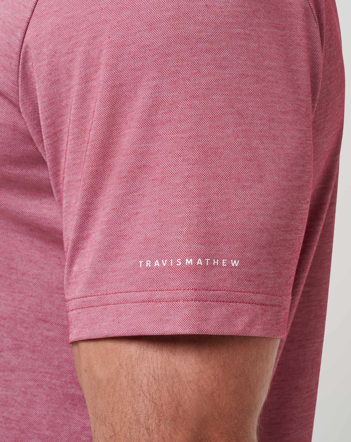 Mississippi School Pride Polo Heather Red | Travis Mathew