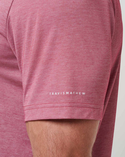 Mississippi School Pride Polo Heather Red | Travis Mathew