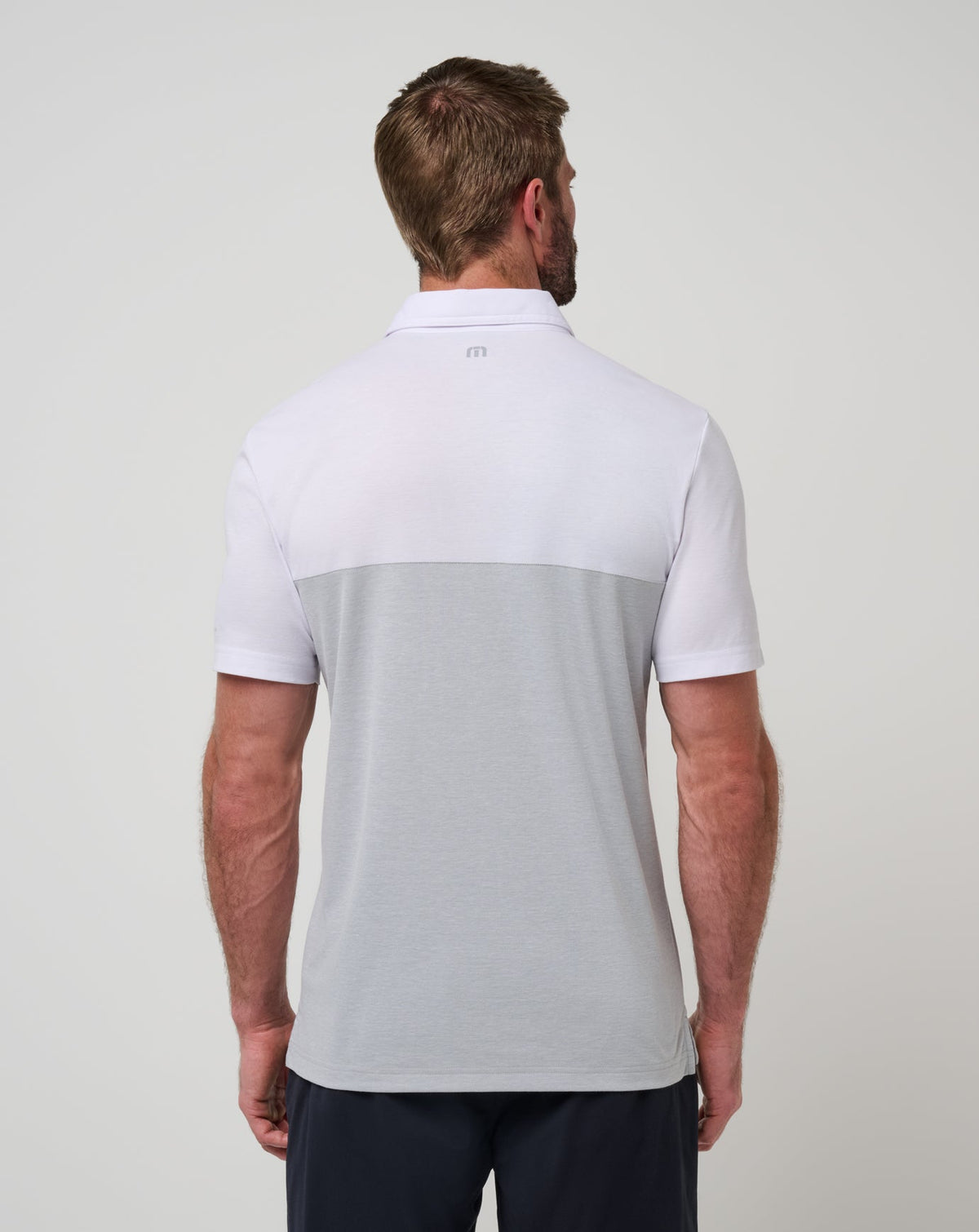 Tennessee Drop Back Polo White/Heather Grey | Travis Mathew