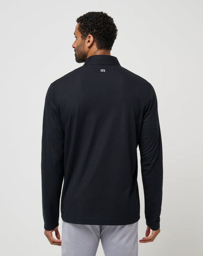 Texas A&M Time To Tailgate Quarter Zip Black | Travis Mathew