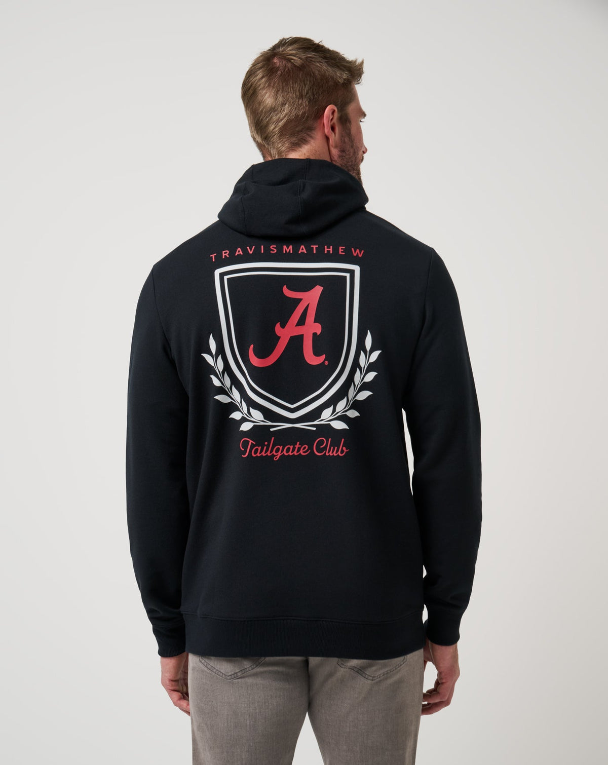 Alabama Stadium Hoodie Black | Travis Mathew