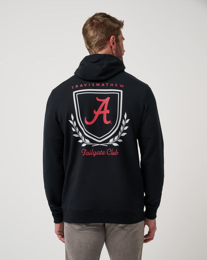 Alabama Stadium Hoodie Black | Travis Mathew