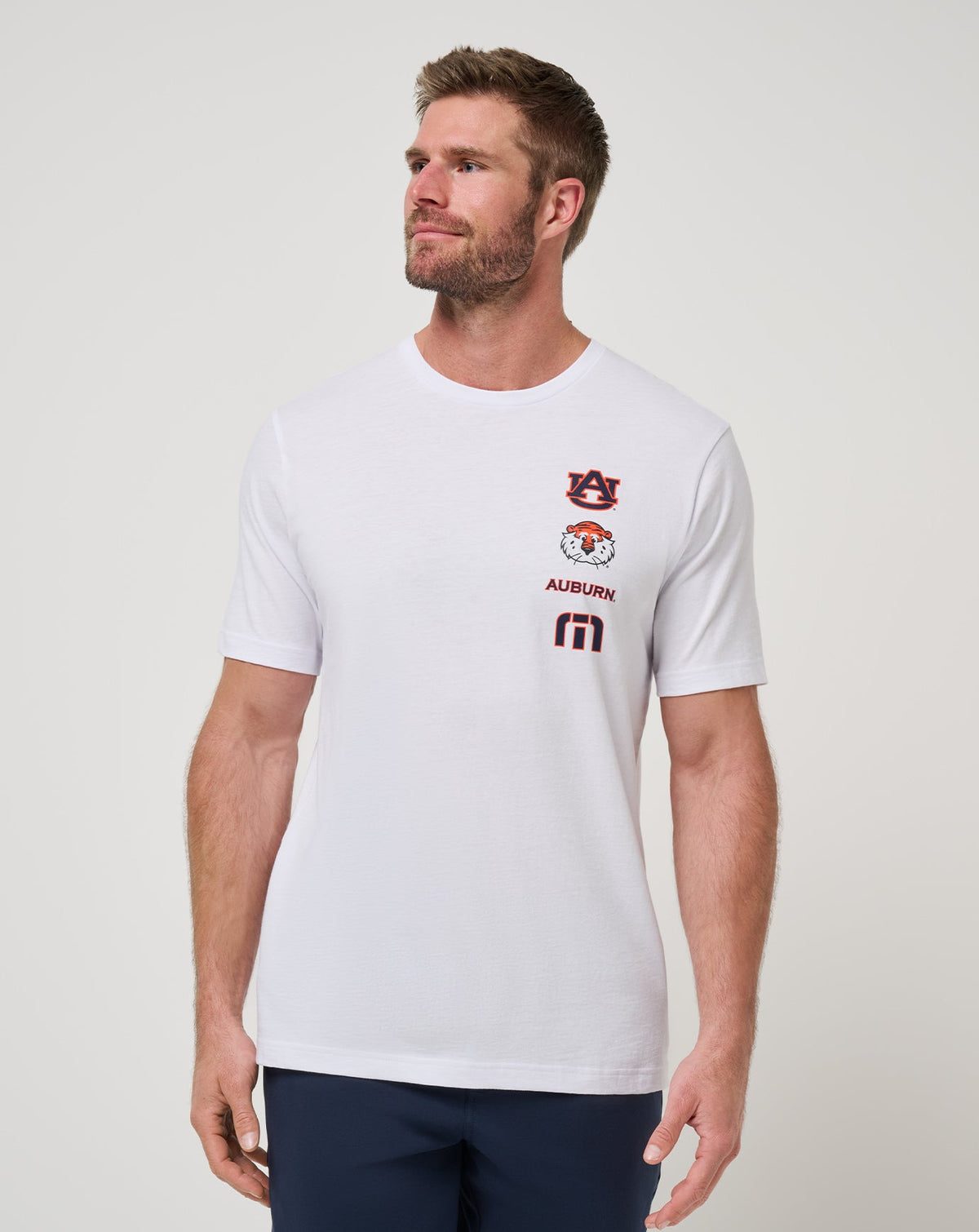 Auburn Playoffs 2.0 Tee White | Travis Mathew