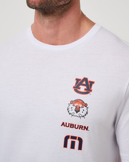 Auburn Playoffs 2.0 Tee White | Travis Mathew