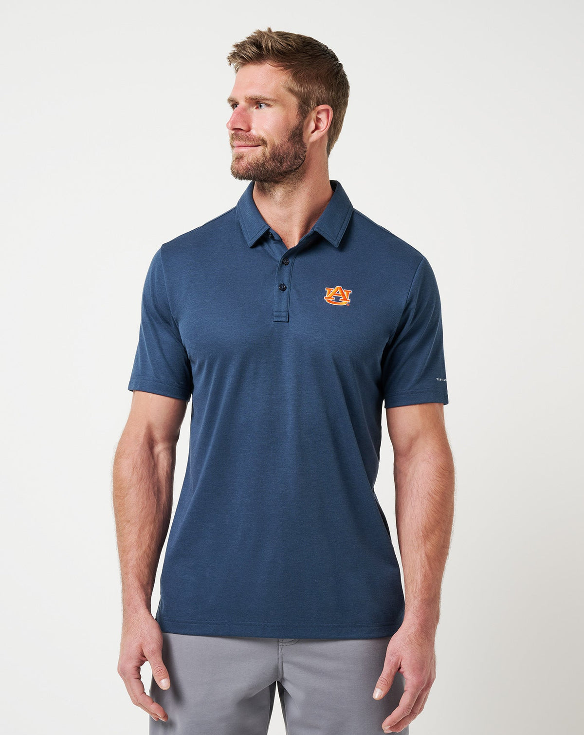 Auburn School Pride Polo Navy | Travis Mathew