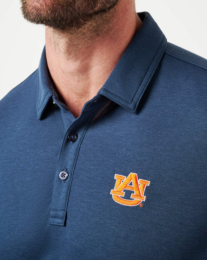 Auburn School Pride Polo Navy | Travis Mathew