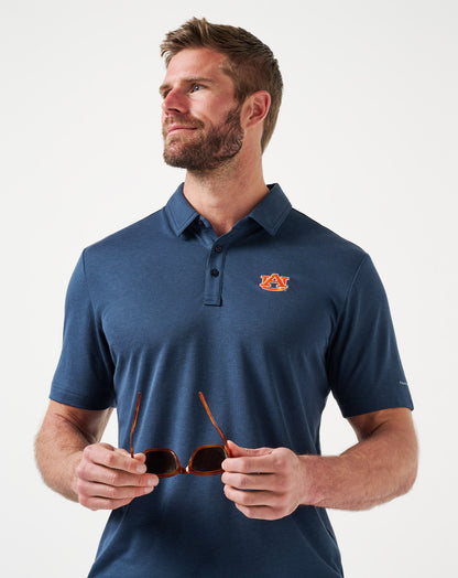Auburn School Pride Polo Navy | Travis Mathew