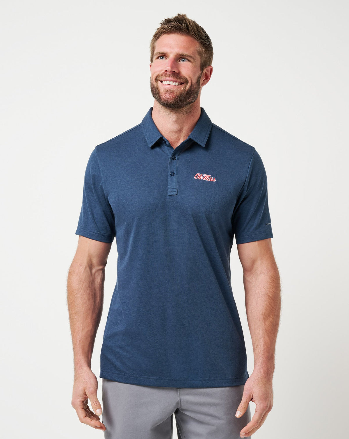 Mississippi School Pride Polo Navy | Travis Mathew