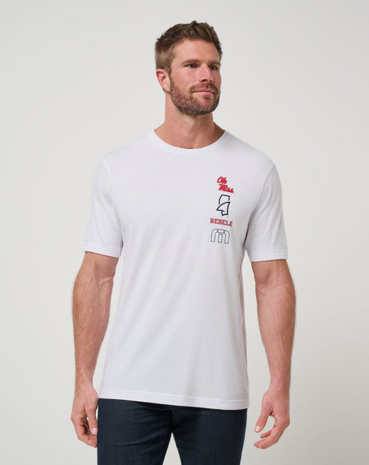 Mississippi Playoffs 2.0 Tee White | Travis Mathew