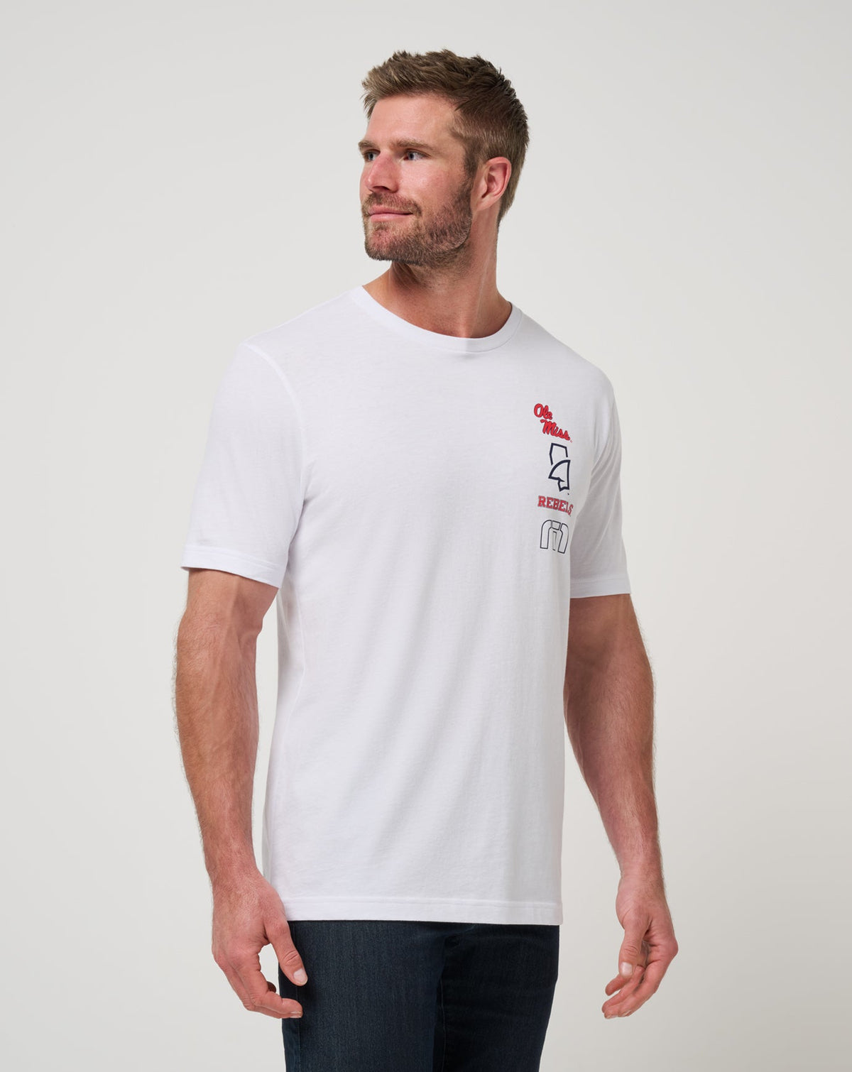 Mississippi Playoffs 2.0 Tee White | Travis Mathew