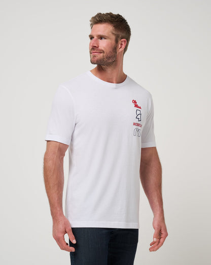 Mississippi Playoffs 2.0 Tee White | Travis Mathew