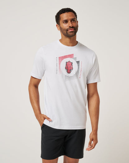 Arkansas Underdogs Tee White | Travis Mathew