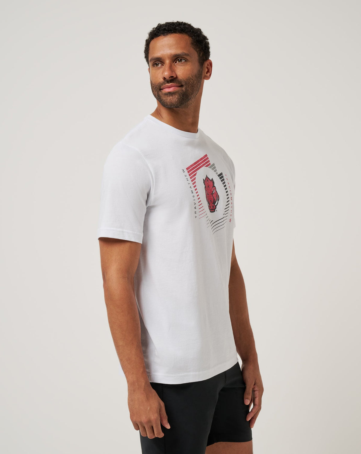 Arkansas Underdogs Tee White | Travis Mathew