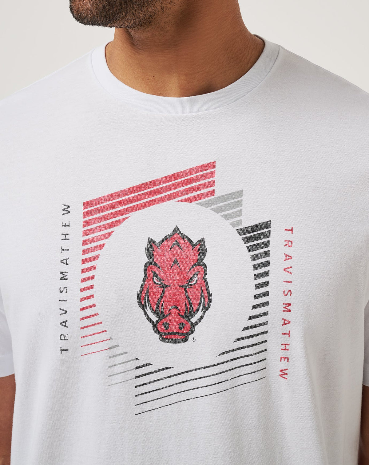 Arkansas Underdogs Tee White | Travis Mathew