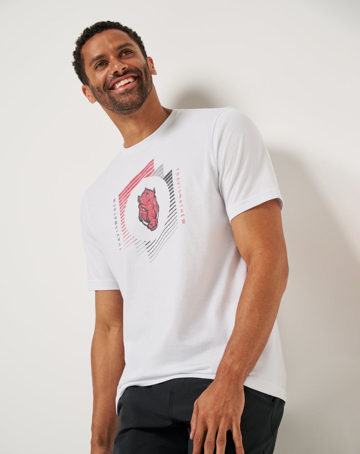 Arkansas Underdogs Tee White | Travis Mathew