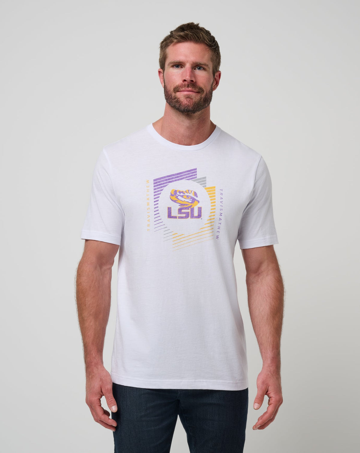 LSU Underdogs Tee White | Travis Mathew